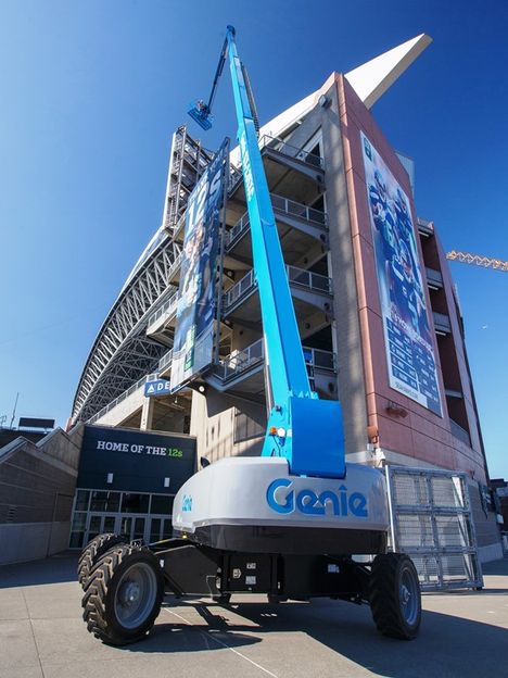 The New Genie SX-135XC boom, lift highest lift ever