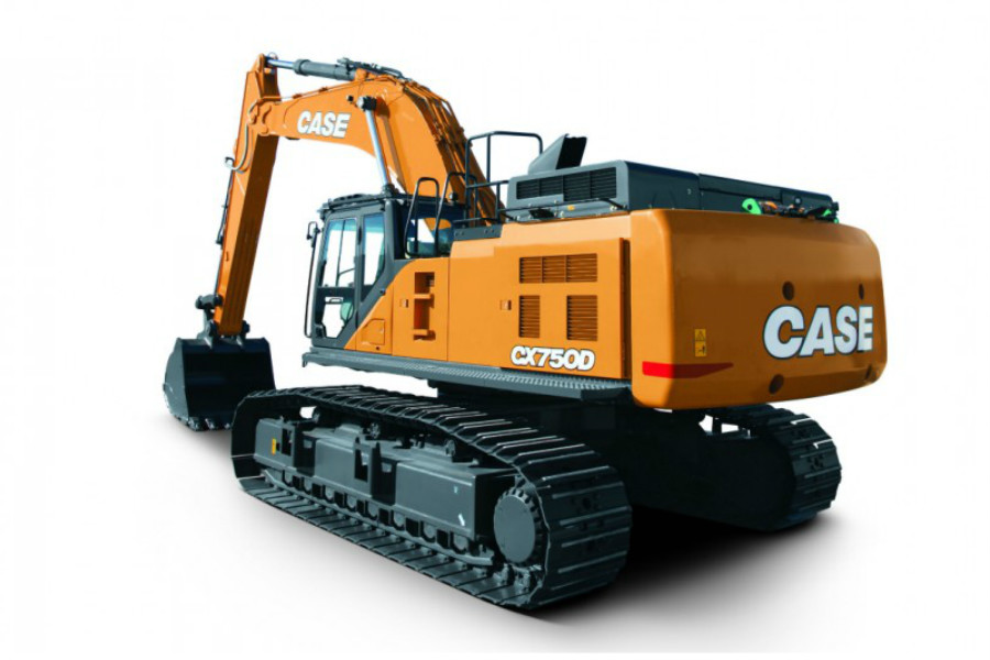 CASE introduces CX750D excavator with best-in-class horsepower and lifting capacities