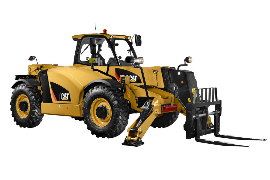 Caterpillar unveils TH514D telehandler with improved hydraulics, comfort and work range