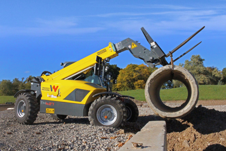 Wacker Neuson unveils TH627 telehandler with 3-in-1 machine capabilities