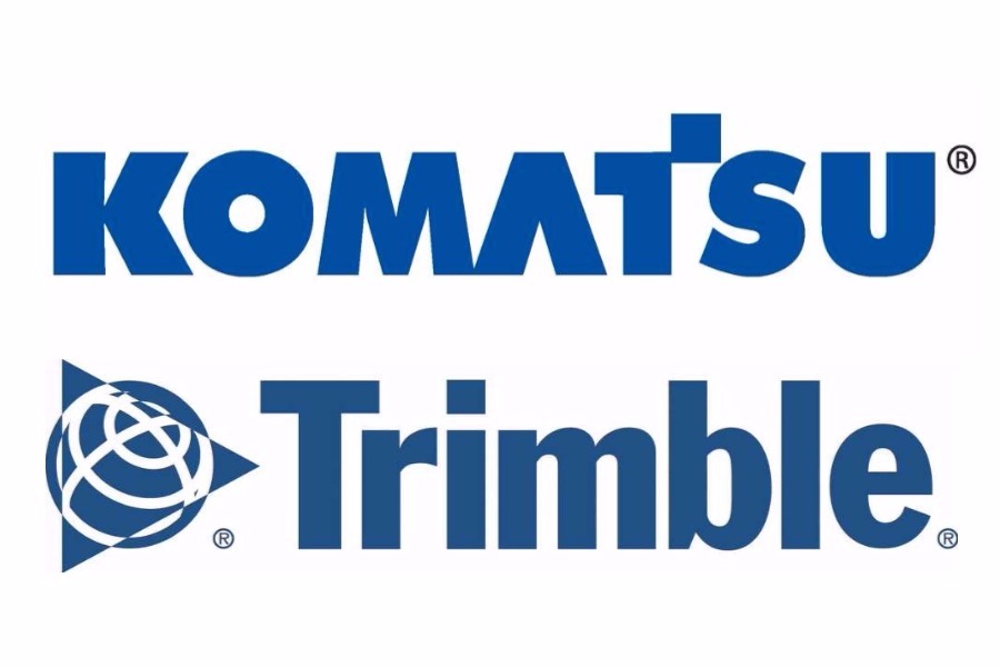 Komatsu and trimble