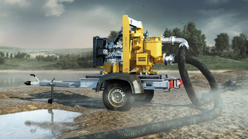 Atlas Copco launches 30 new high-flow dewatering pumps